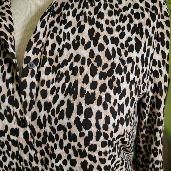CLEARANCE: Sexy Cool Animal Print Dress by Loft - Picture 2 of 5